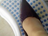 Amateurvideo Schuhe spritzen von reifeisabella