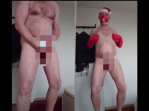 Amateurvideo Der Nackte Nikolaus mit dem Plug von nylonjunge